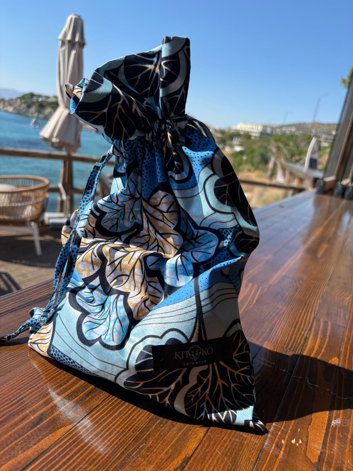 Kitoko Mini Pouch – Authentic African Wax Print