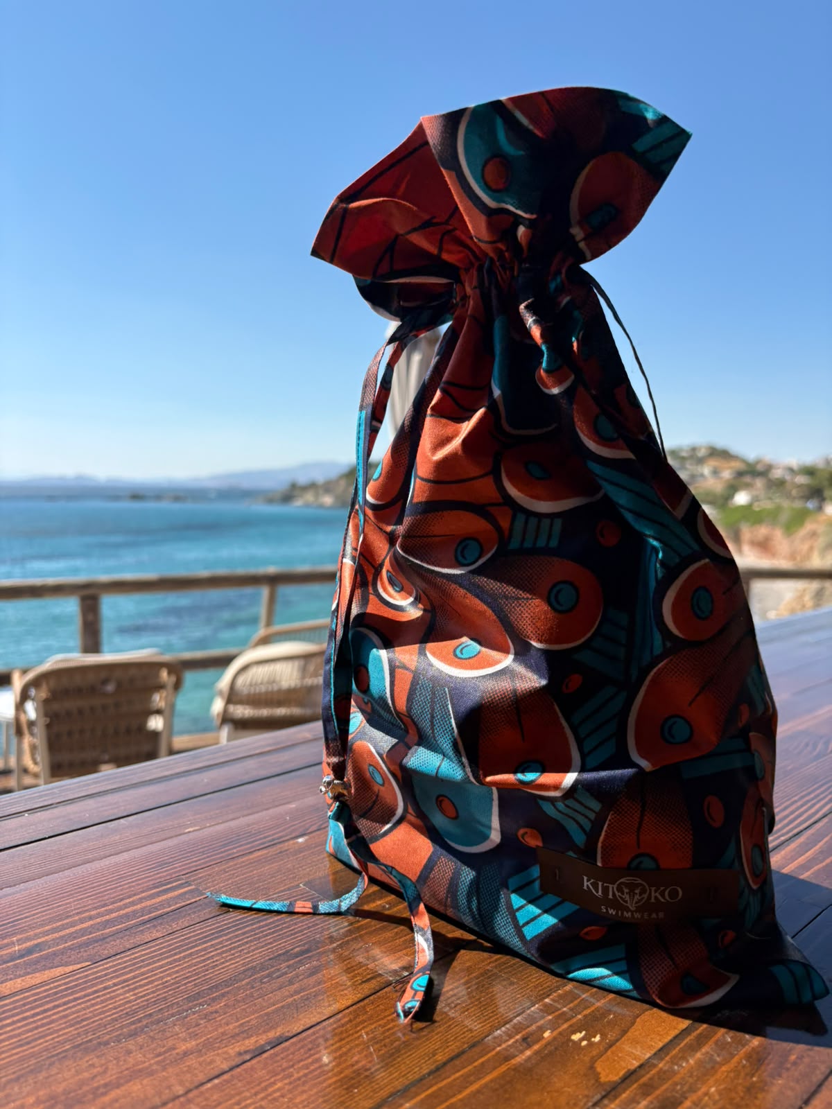 Kitoko Mini Pouch – Authentic African Wax Print
