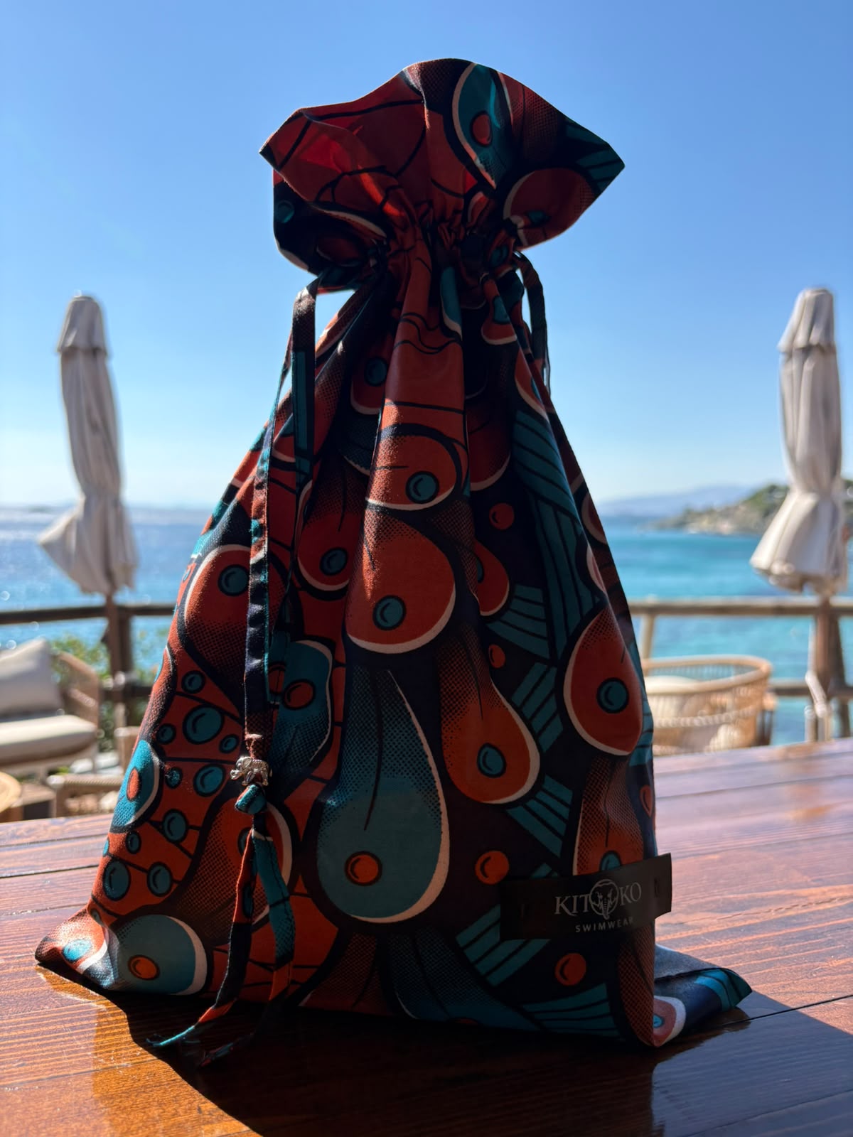 Kitoko Mini Pouch – Authentic African Wax Print