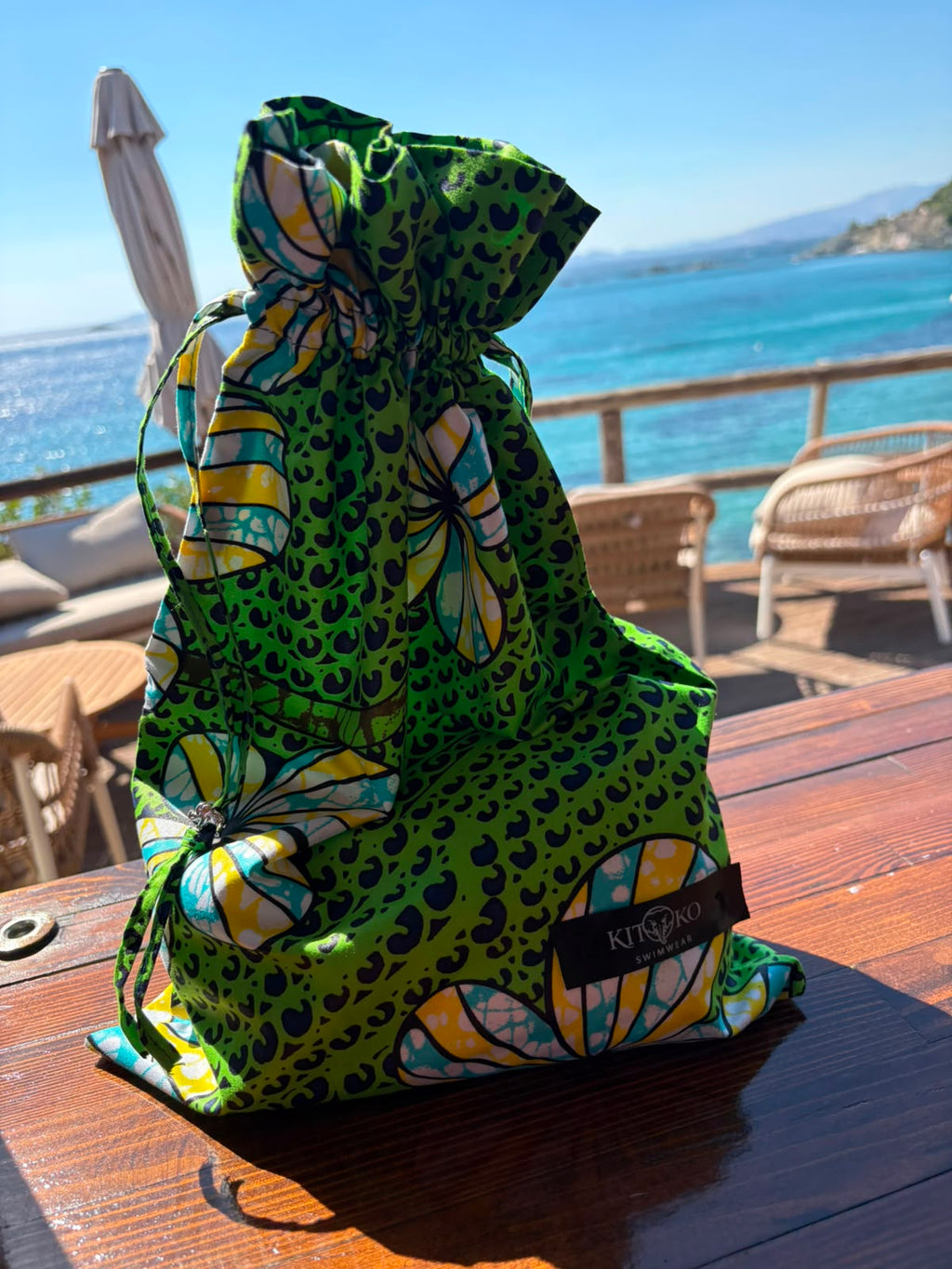 Kitoko Mini Pouch – Authentic African Wax Print